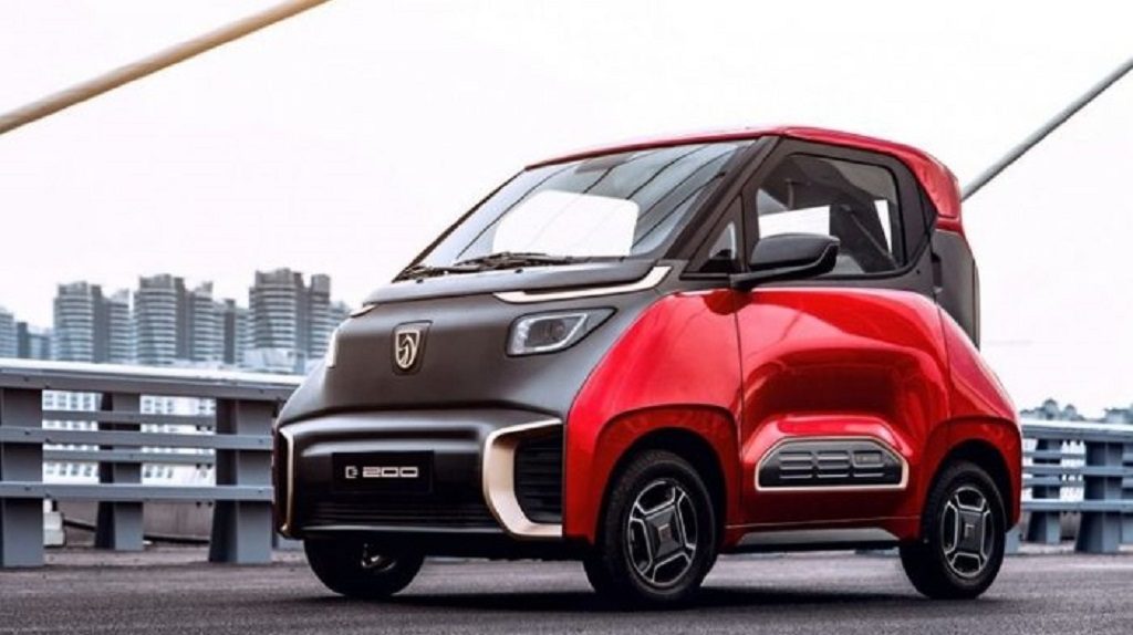 Wuling E200 Pameran Mobil Listrik