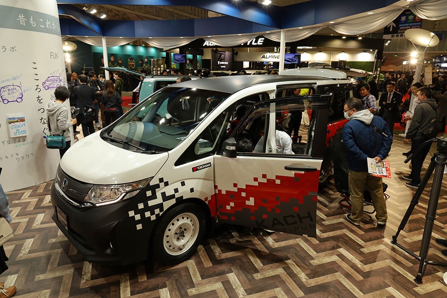 Kachatto – Wagon turut memeriahkan Tokyo Auto Salon