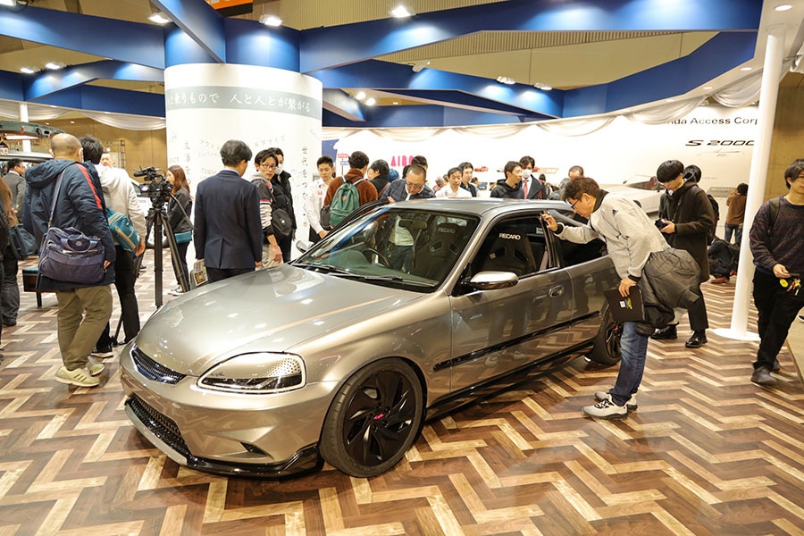 Honda Civic Cyber Night Japan Cruiser 2020 tampil di ajang Tokyo Auto Salon