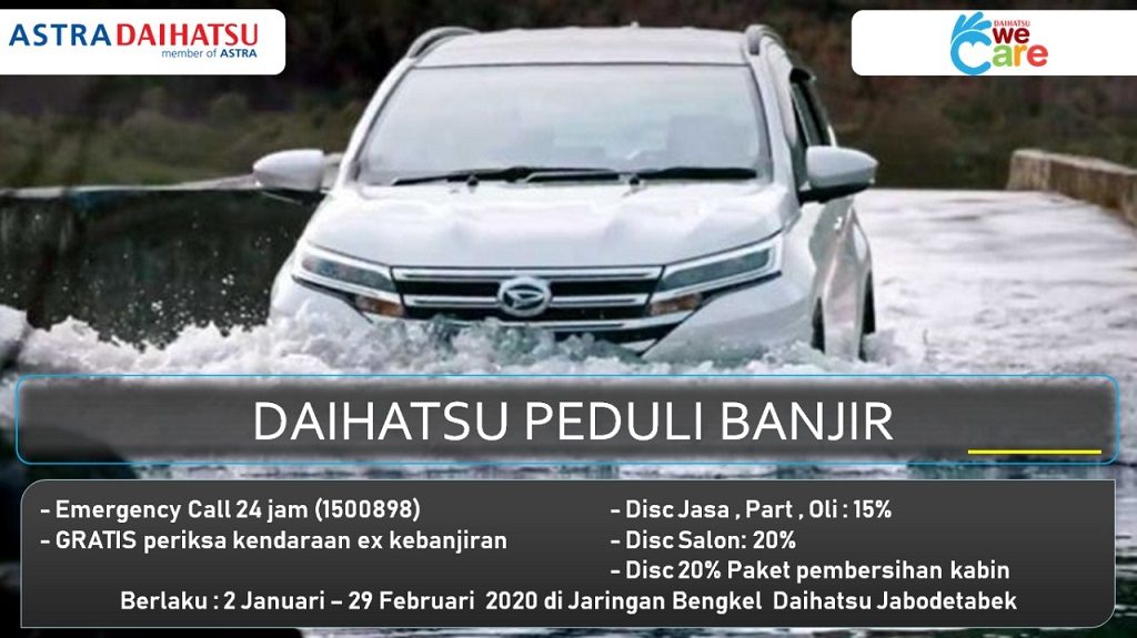 Daihatsu Peduli Banjir