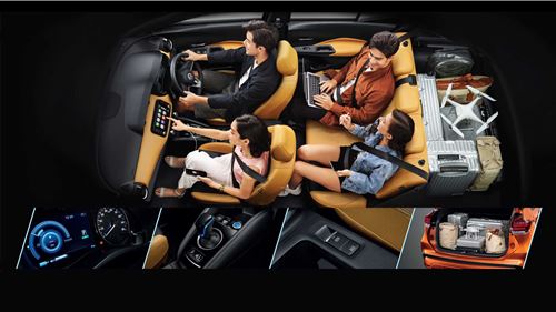 Kapasitas bangku Nissan Kicks