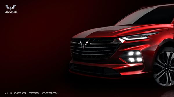 Eksterior depan Wuling Victory
